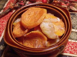 Sweet Potato Apple Bake | Curious Cuisiniere