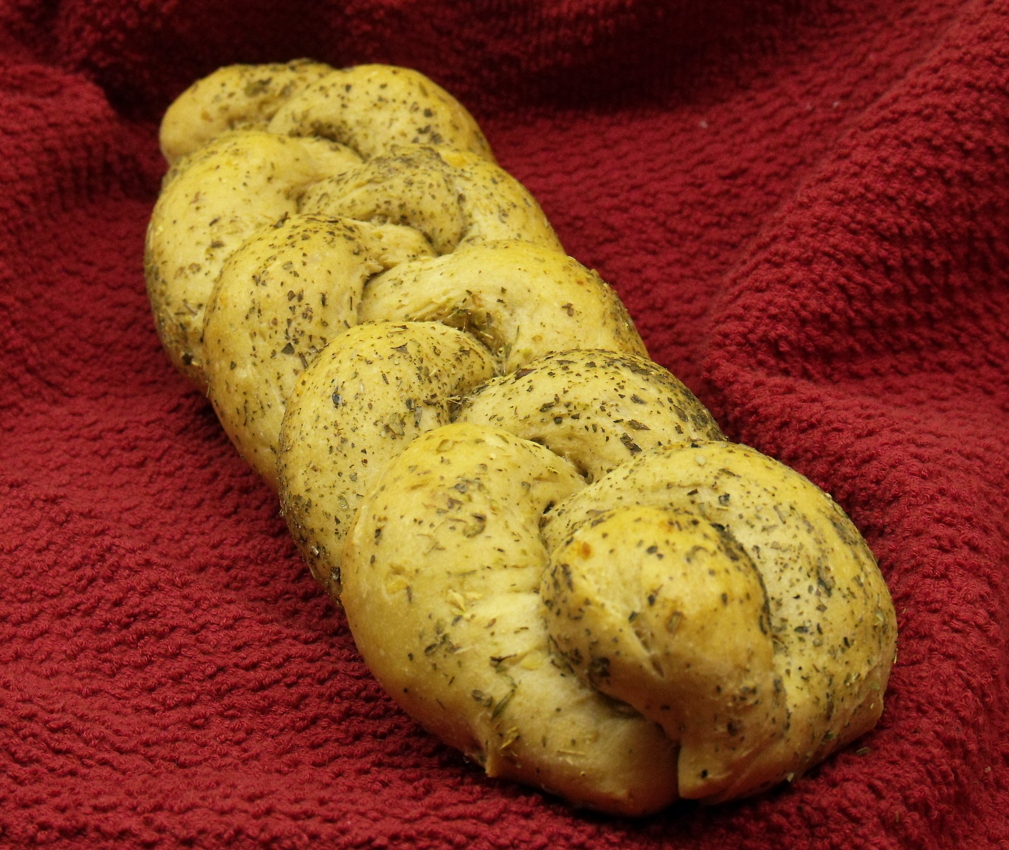 Italian Braided Herb Bread