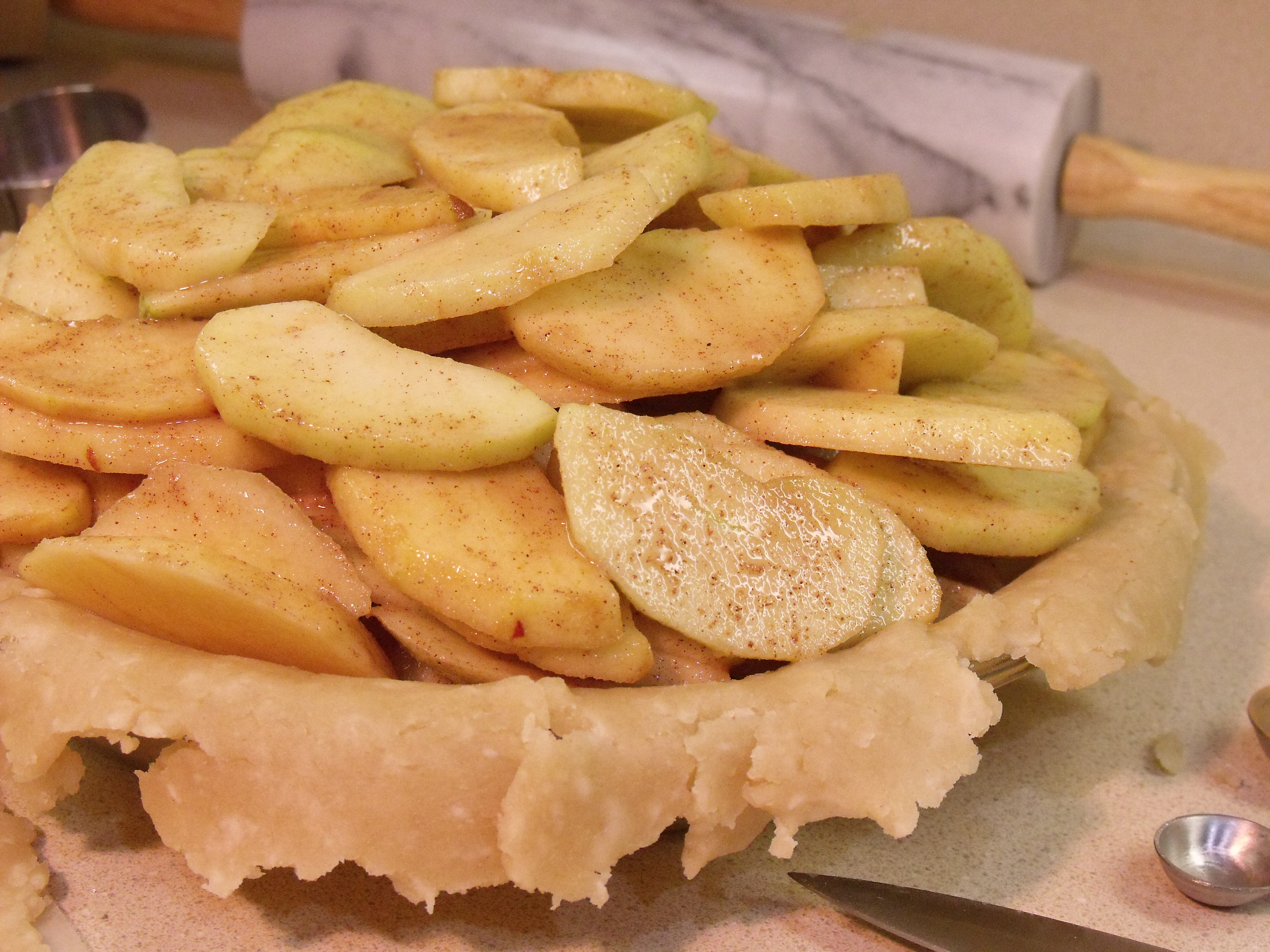 Brandy Apple Pie | Curious Cuisiniere