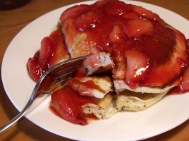 Lemon Poppy Seed Pancakes