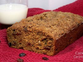 Healthy Rum Raisin Bread - Curious Cuisiniere