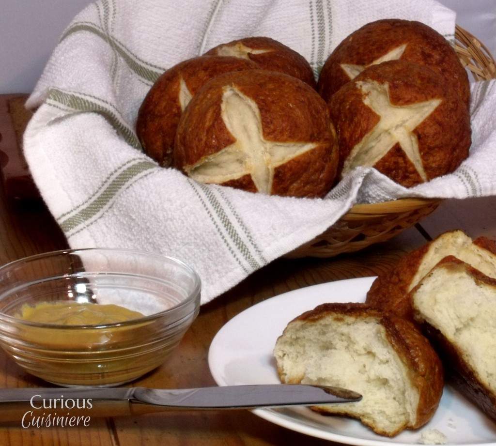 Pretzel Rolls - Curious Cuisiniere