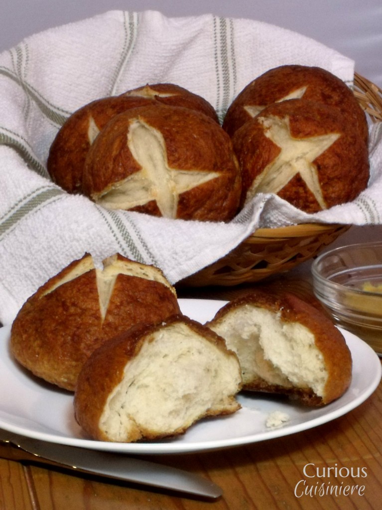 Pretzel Rolls - Curious Cuisiniere