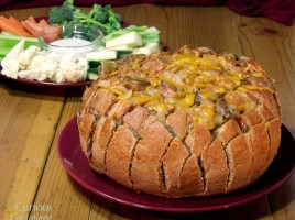 Cheddar and Beer Pull Apart Bread - Curious Cuisiniere