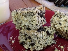 Cookies and Cream Rice Krispy Treats | Curious Cuisiniere