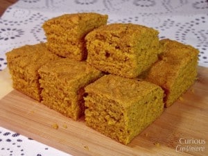 Pumpkin Cornbread #SurpriseRecipeSwap