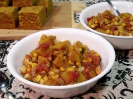 Chili Spice Squash Stew via Curious Cuisiniere