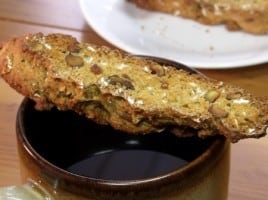 Pistachio Biscotti from Curious Cuisiniere