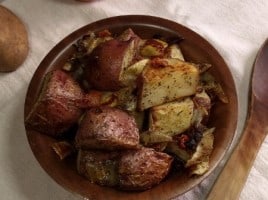 Roasted Potatoes with Bacon from Curious Cuisiniere