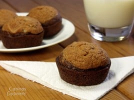 Chocolate Chip Cookie Brownie Cupcakes from Curious Cuisiniere
