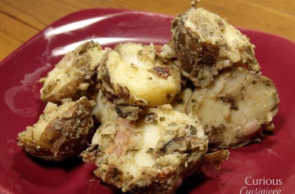German Potato Salad from Curious Cuisiniere