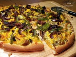Bacon, Egg, and Cheese Pizza from Curious Cuisiniere