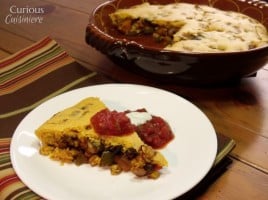 Tamale Pie wth Beans and Butternut from Curious Cuisiniere