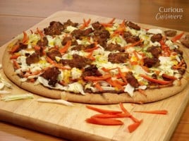 Chicken Teriyaki Pizza from Curious Cuisiniere