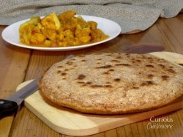 Quick Wheat Flatbread from Curious Cuisiniere