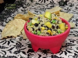 Quinoa and Avocado Salad from Curious Cuisinere