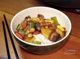 Ginger Peanut Stir Fry from Curious Cuisiniere