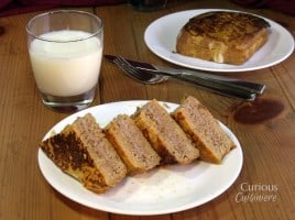Pumpkin Pie Stuffed French Toast from Curious Cuisiniere