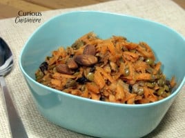 Carrot Raisin Salad with Lentils from Curious Cuisiniere