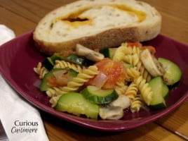 Zucchini & Mushroom Skillet Pasta Primavera