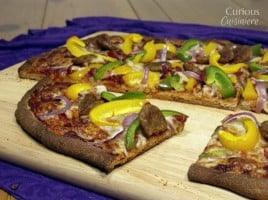 Mardi Gras Pizza from Curious Cuisiniere