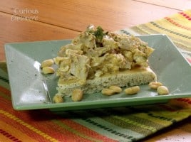 Chicken Satay Salad from Curious Cuisiniere