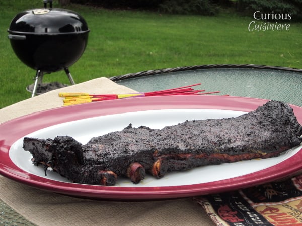 Charcoal Grill Smoking: Spare Ribs • Curious Cuisiniere