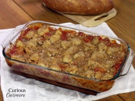 Chicken Parmesan Pasta Bake from Curious Cuisiniere