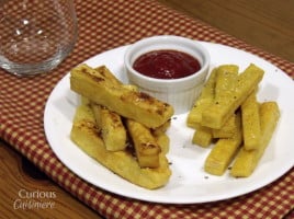 Panisse - Chickpea Fries from Curious Cuisiniere