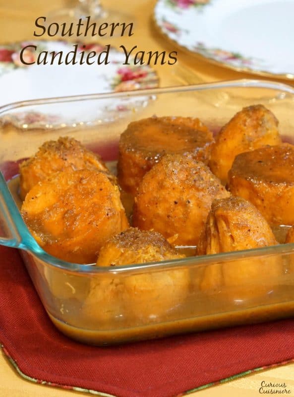 Southern Candied Yams • Curious Cuisiniere