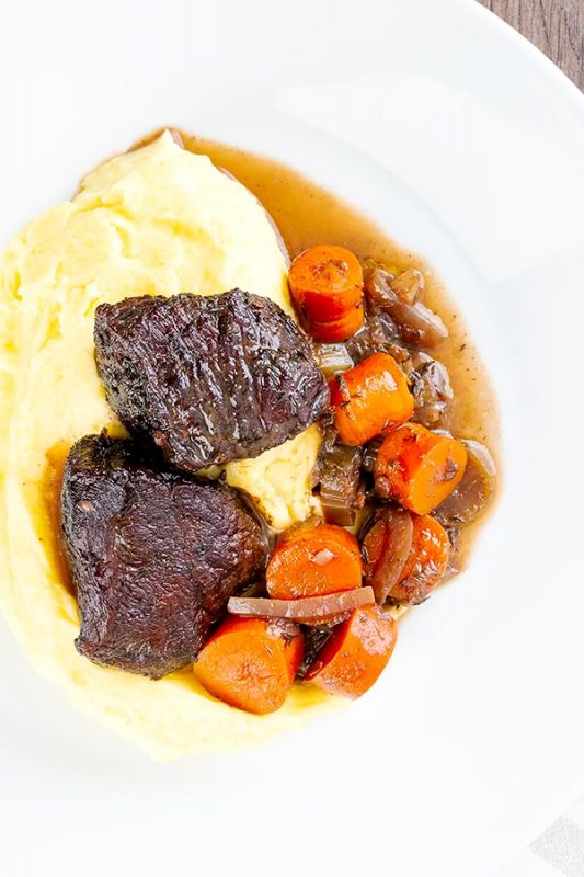 Red Wine Braised Venison Roast • Curious Cuisiniere