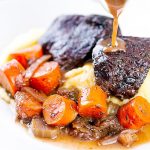 Red Wine Braised Venison Roast