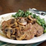 Venison Steak Marsala