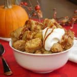 Pumpkin Bread Pudding {Crock Pot}