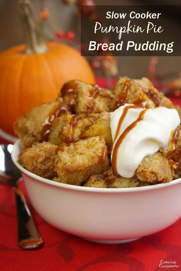 Slow Cooker Bread Pudding Recipe - Crockpot Dessert Recipes