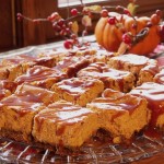 Pumpkin Cheesecake Bars