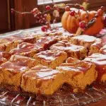 Pumpkin Cheesecake Bars