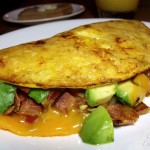 Turkey Club Omelette