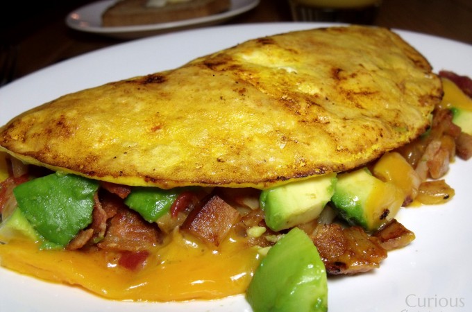 Turkey Club Omlette - Curious Cuisiniere