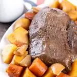 Beer Braised Venison Roast