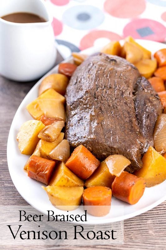 Beer Braised Venison Roast • Curious Cuisiniere