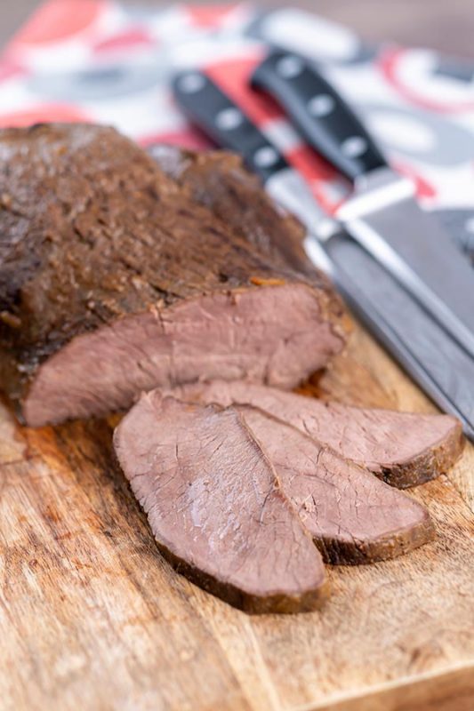 Beer Braised Venison Roast • Curious Cuisiniere