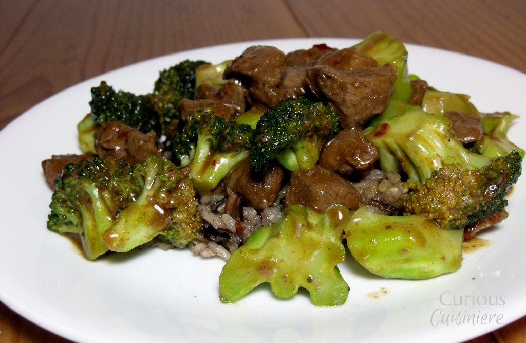 This Venison Stir Fry is a spicy twist on your classic Asian beef and broccoli stir fry using venison and a Thai chili sauce for a bit of a kick. - Curious Cuisiniere