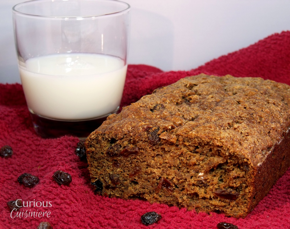 Healthy Rum Raisin Bread • Curious Cuisiniere