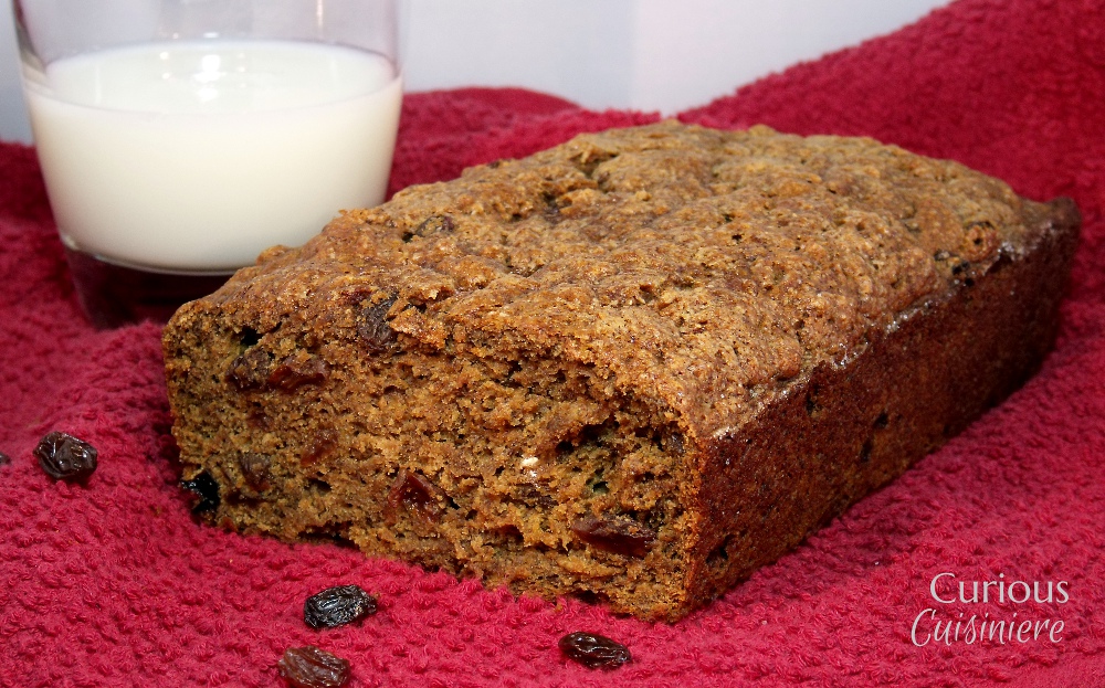 Healthy Rum Raisin Bread • Curious Cuisiniere