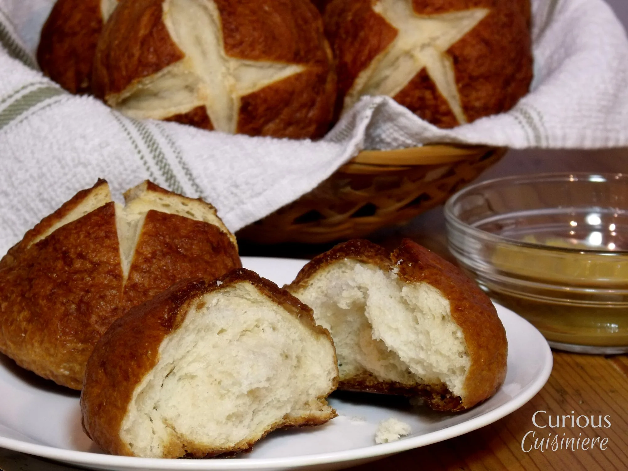 Pretzel Rolls - Curious Cuisiniere