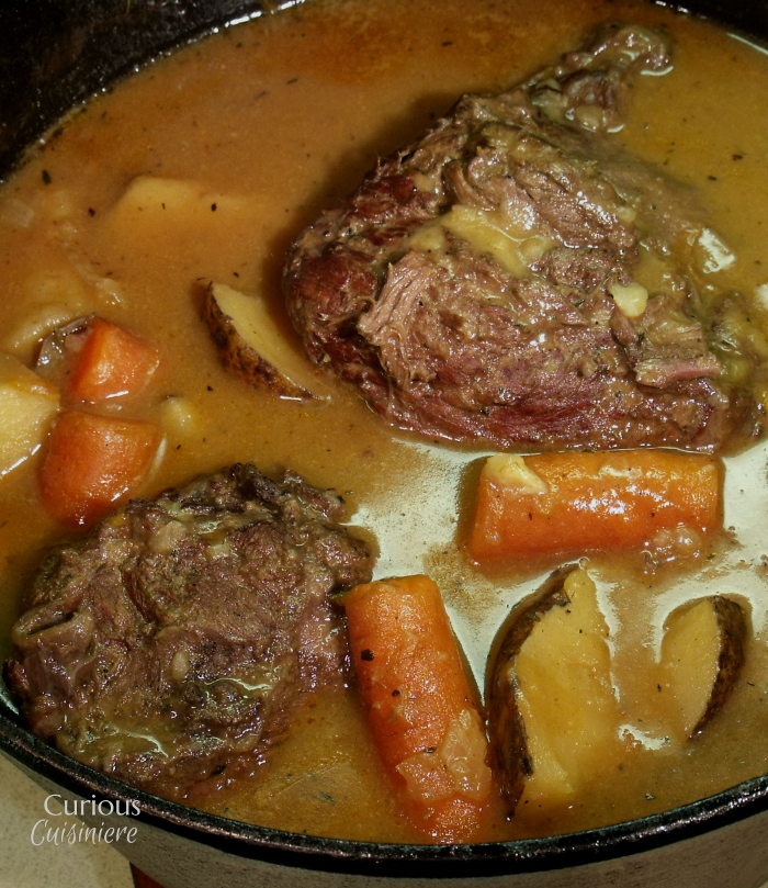 Beer Braised Venison Roast - Curious Cuisiniere