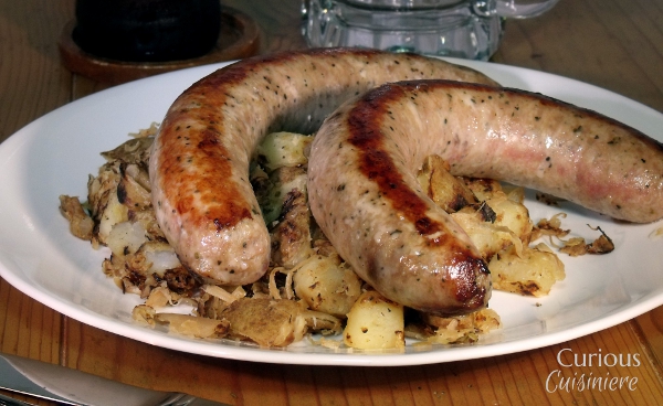 Polish Sausage and Sauerkraut Hash