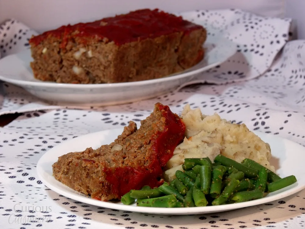 Kicked Up Meatloaf - Curious Cuisiniere
