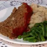 Kicked Up Spicy Meatloaf